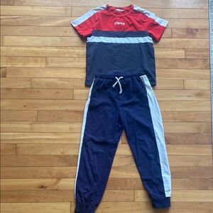 Kids Red and Blue Track Set